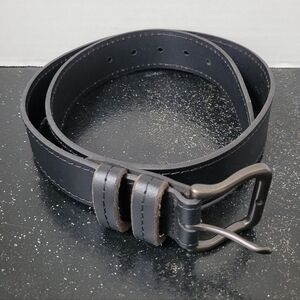 Wrangler Black Leather Men's Belt